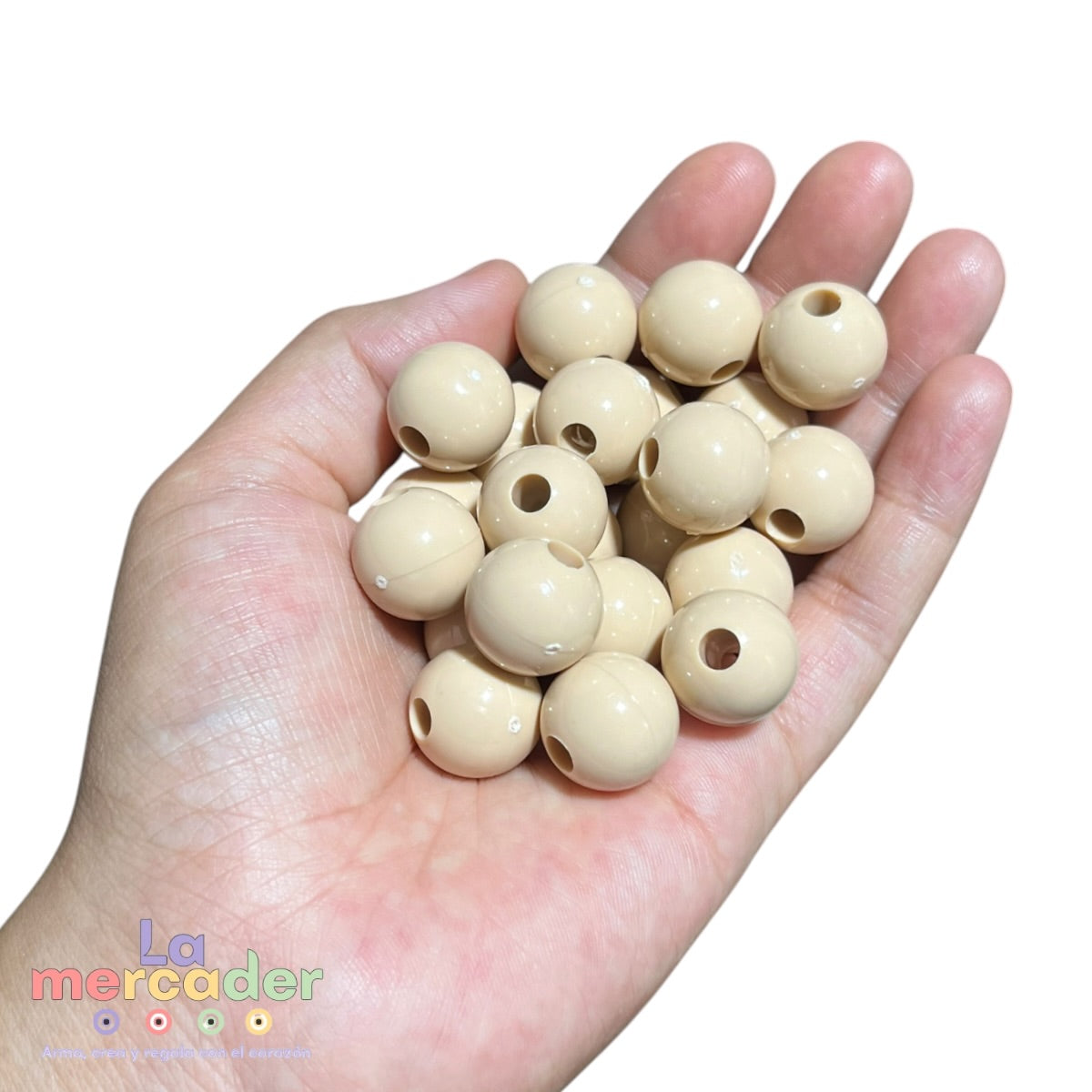 Bola Chicle Acrílica Nacional 16 mm – Pack 250 g | 130 Pzas Aprox.