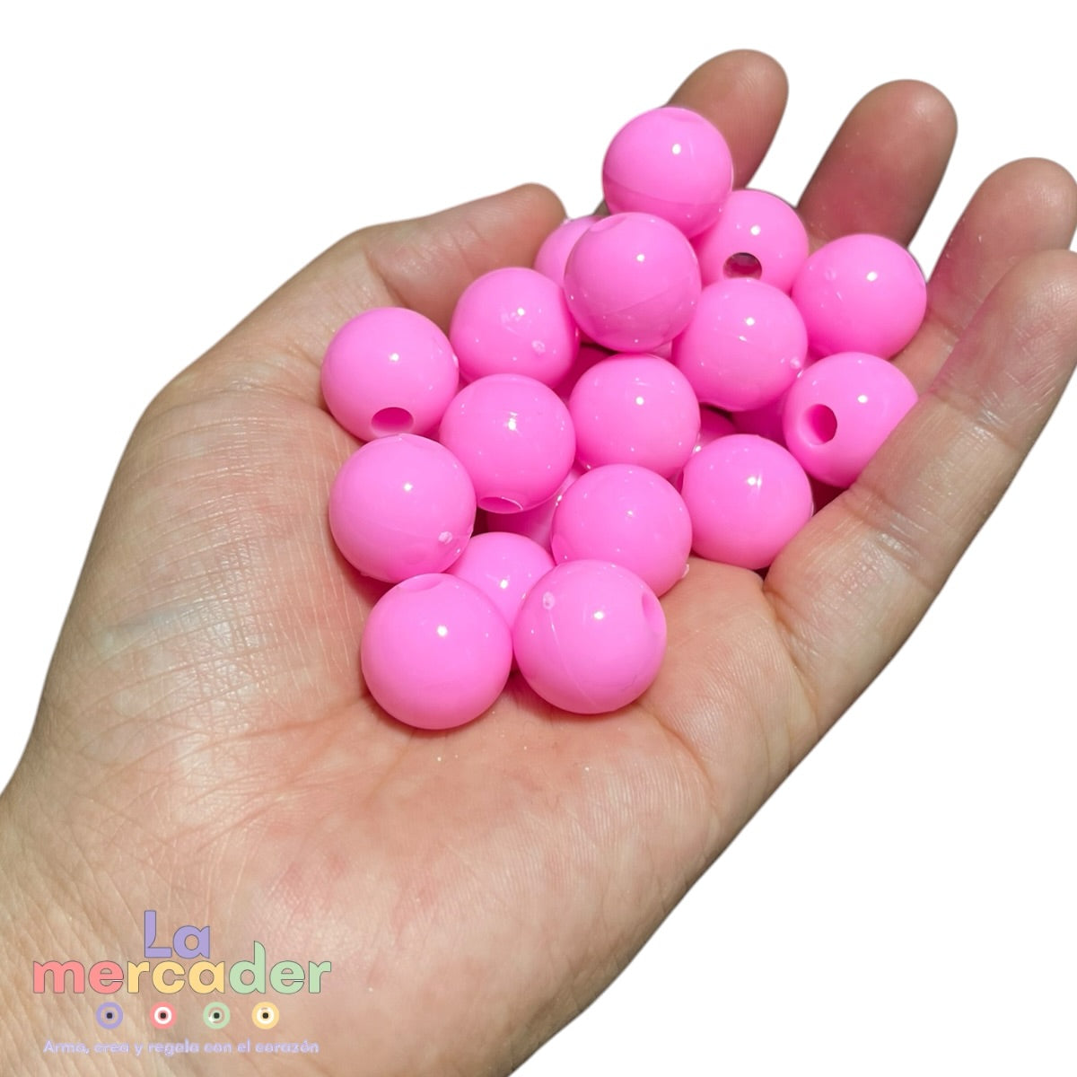 Bola Chicle Acrílica Nacional 16 mm – Pack 250 g | 130 Pzas Aprox.