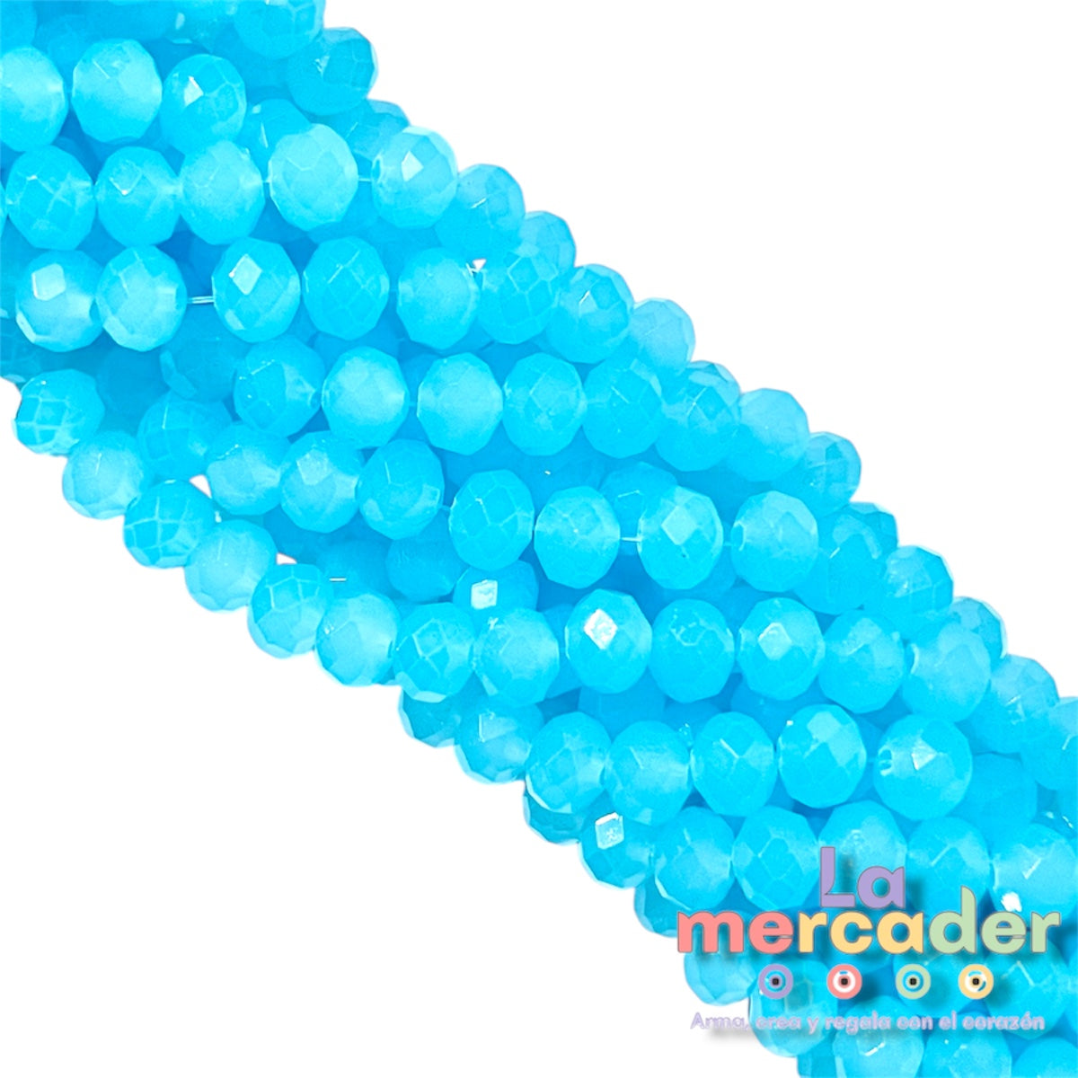 1 Tira Cristal Dona Checo 8mm – Brillo que Inspira ✨