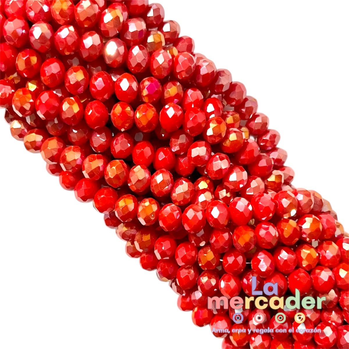 1 Tira Cristal Dona Checo 8mm – Brillo que Inspira ✨