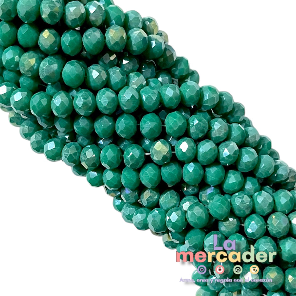 1 Tira Cristal Dona Checo 8mm – Brillo que Inspira ✨