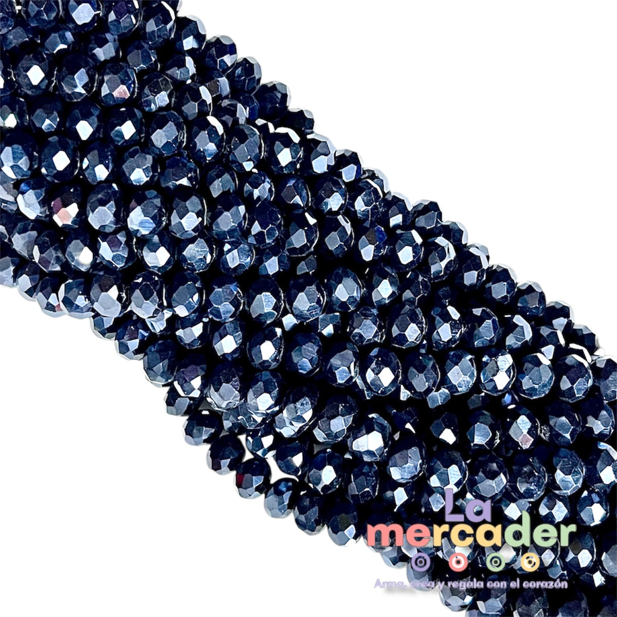 1 Tira Cristal Dona Checo 8mm – Brillo que Inspira ✨