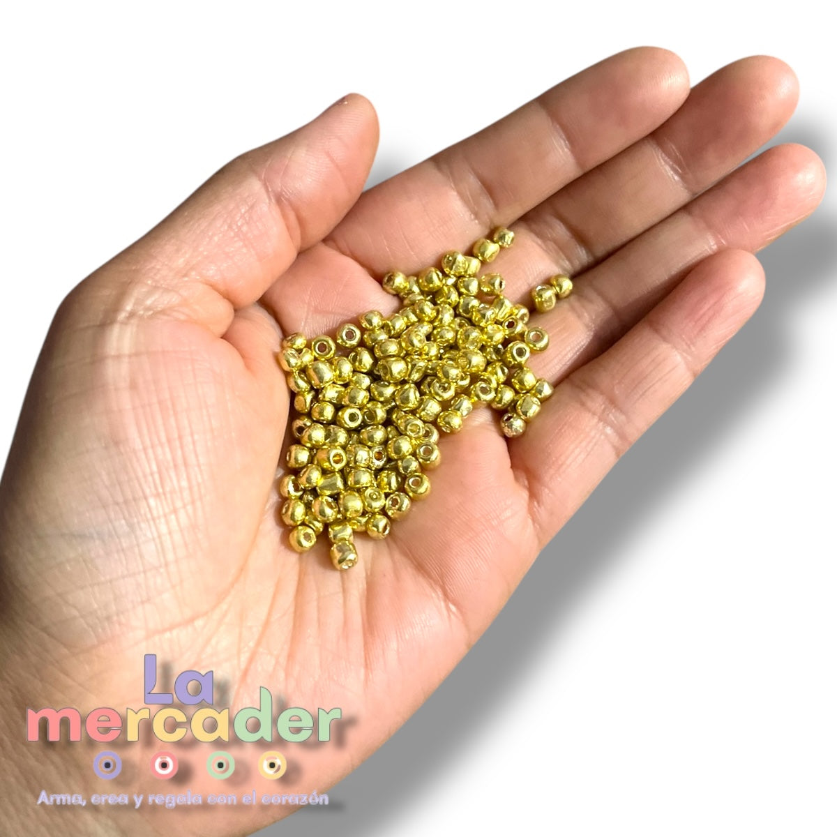 50 gr Chaquiron colores metálicos 6/0 sin calibrar