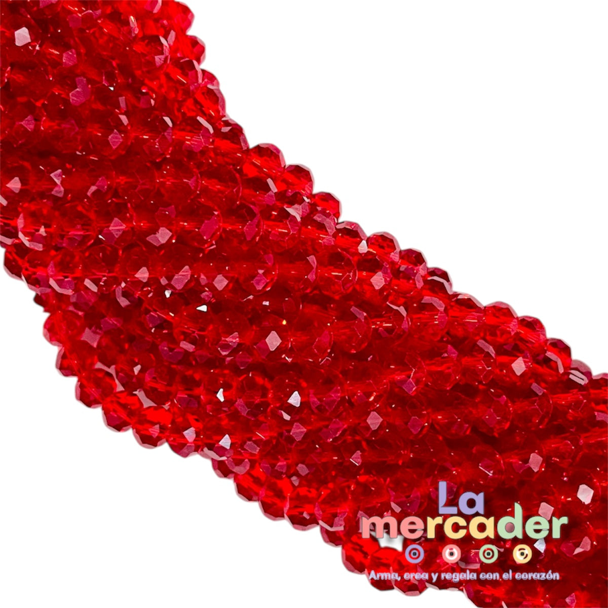 1 Tira Cristal Dona Checo 8mm – Brillo que Inspira ✨