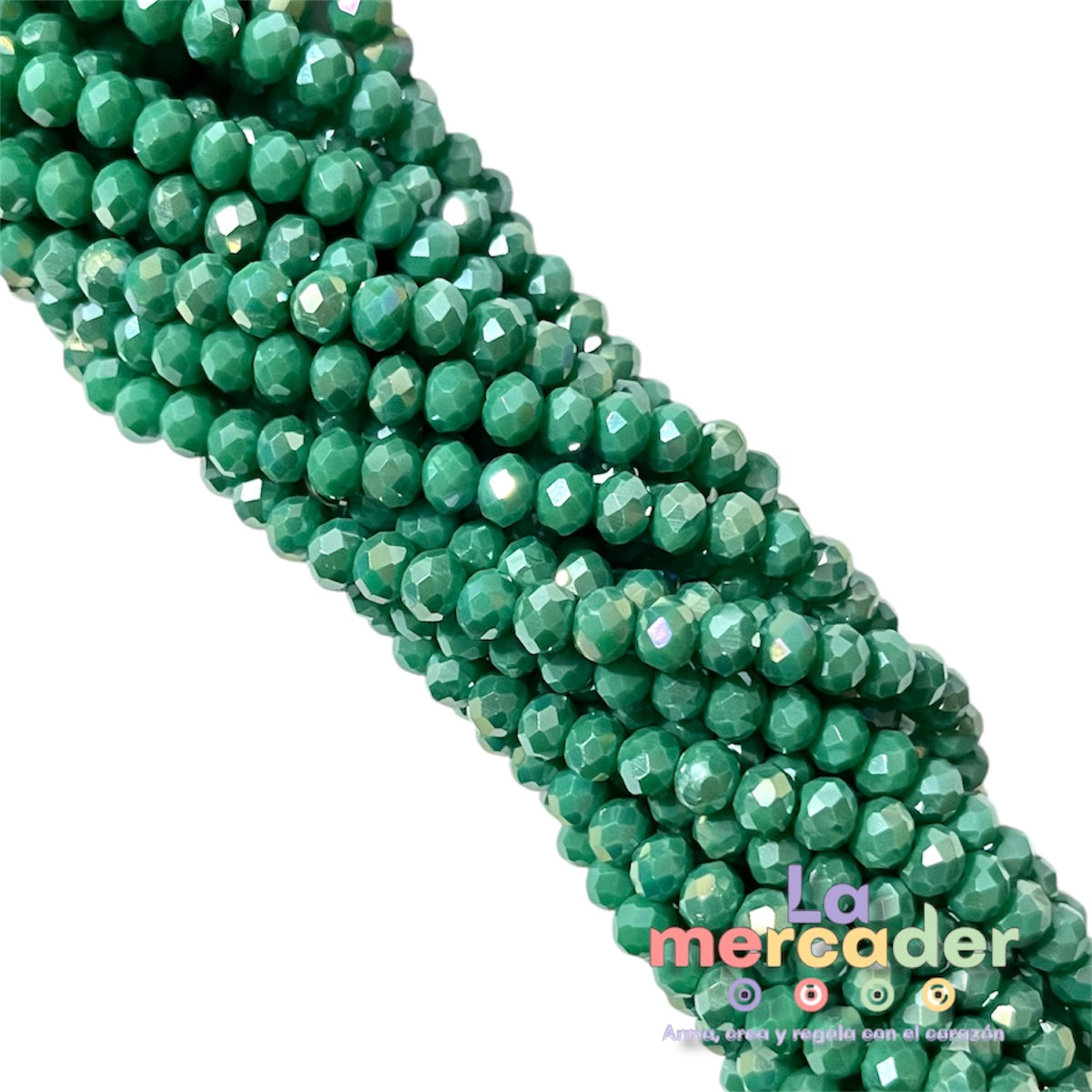 1 Tira Cristal Checo Facetado #6, Joyería, Tira 80 A 85 Pz