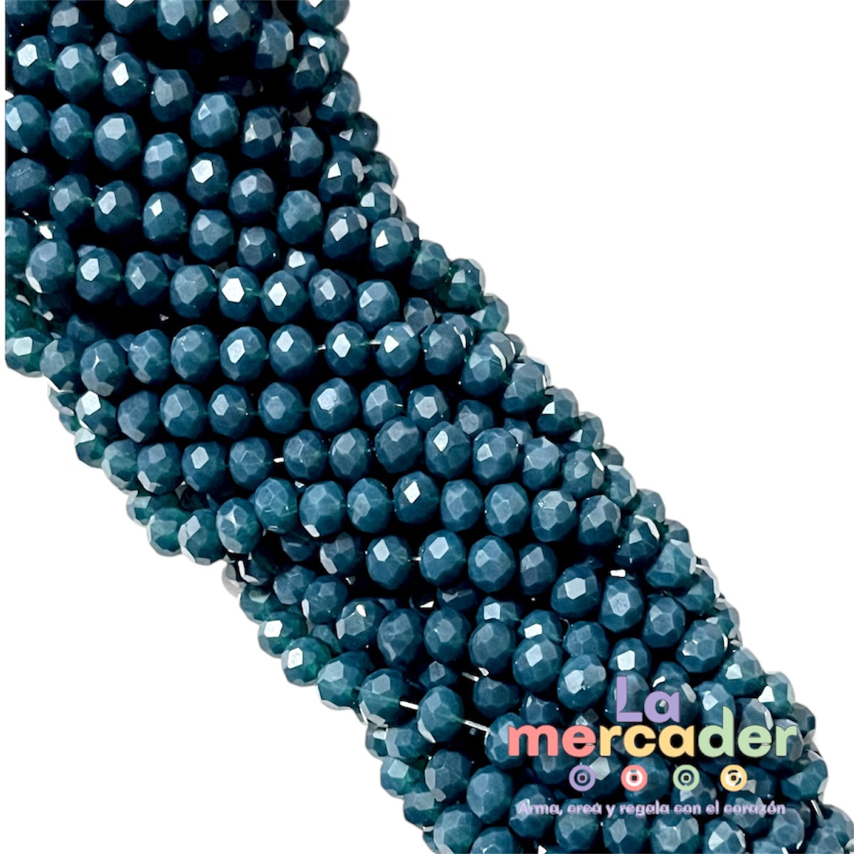 1 Tira Cristal Checo Facetado #6, Joyería, Tira 80 A 85 Pz