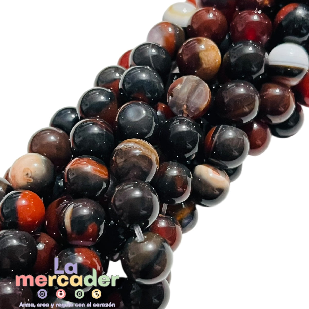 1 Tira Ágata Botswana Eclipse - Protección Energética