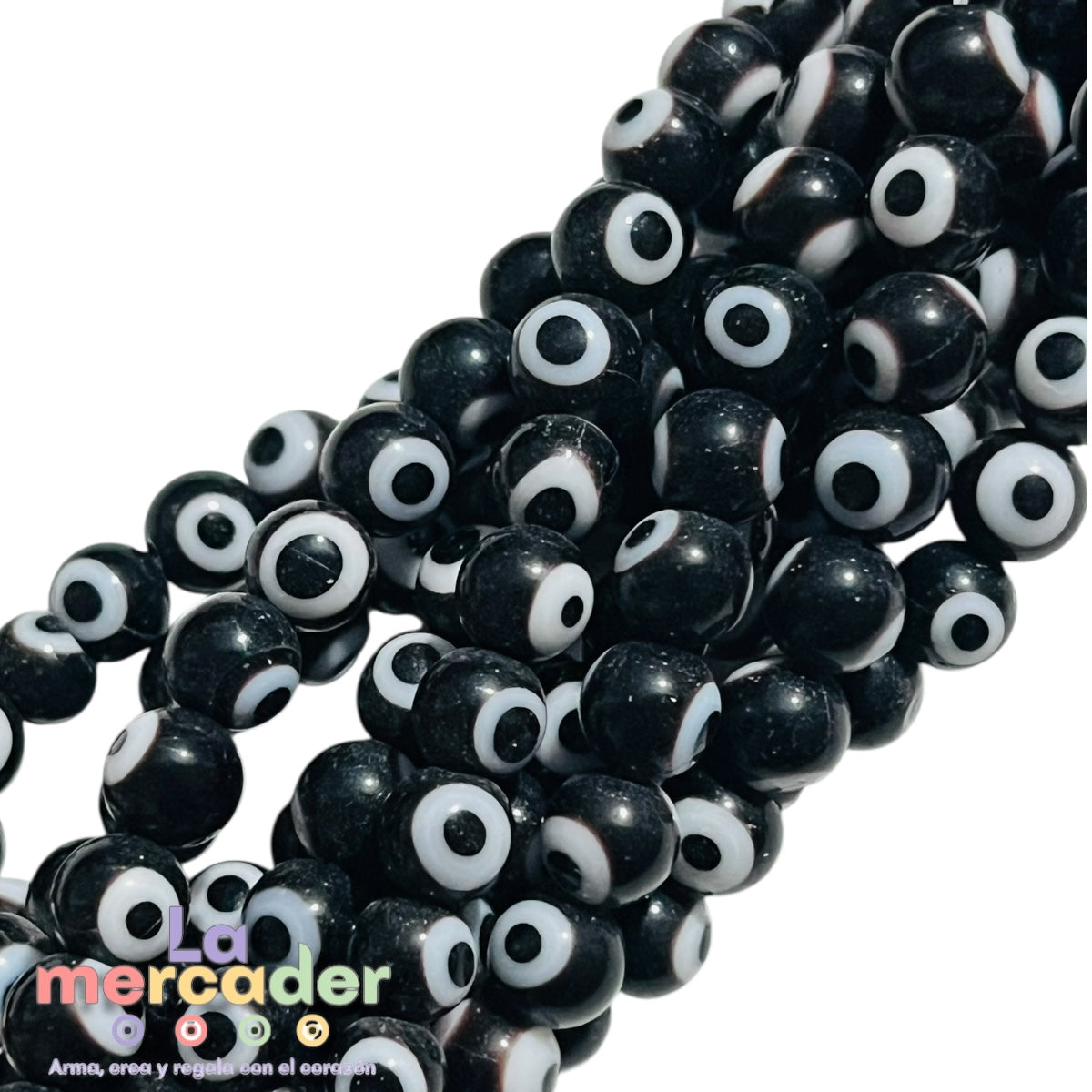 Ojo Turco Redondo #6 - 1 Tira -Resinas