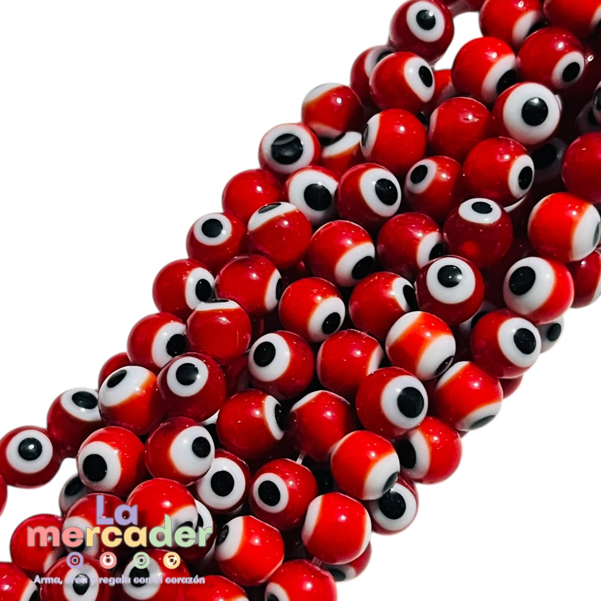 Ojo Turco Redondo #6 - 1 Tira -Resinas