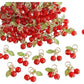 10pz dije cereza cristal, cherry charms