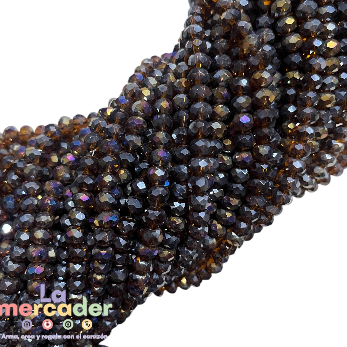 1 Tira Cristal Dona Checo 8mm – Brillo que Inspira ✨