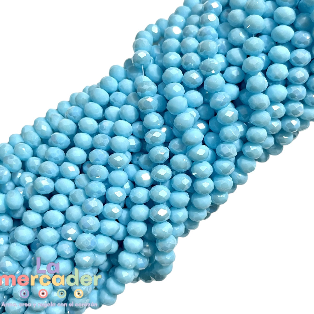 1 Tira Cristal Dona Checo 8mm – Brillo que Inspira ✨