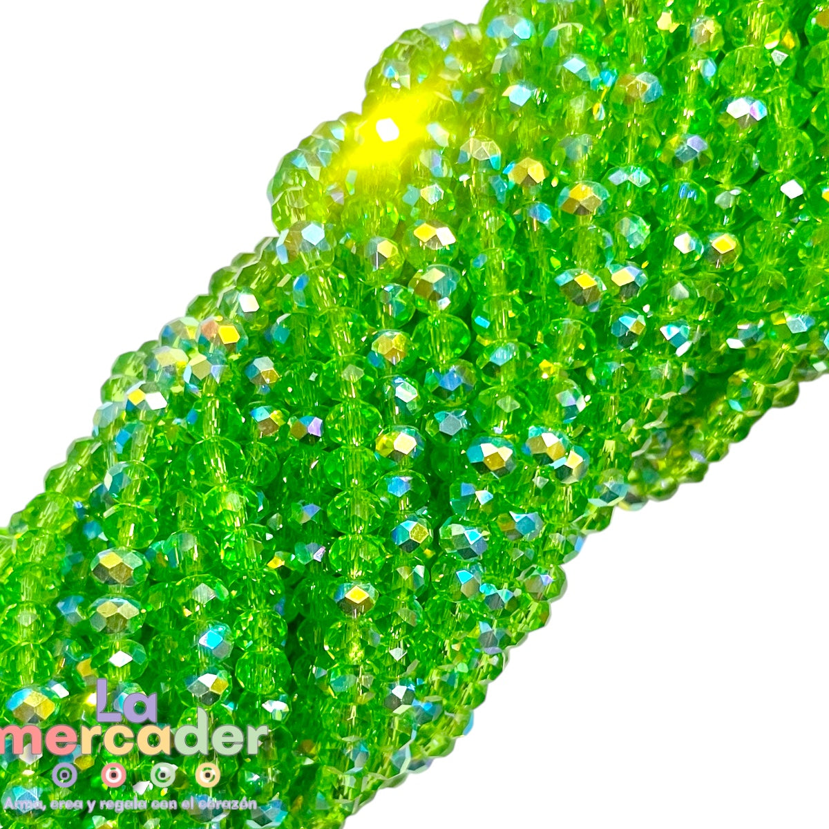 1 Tira de cristal #6 Doble Tornasol, Aurora Boreal