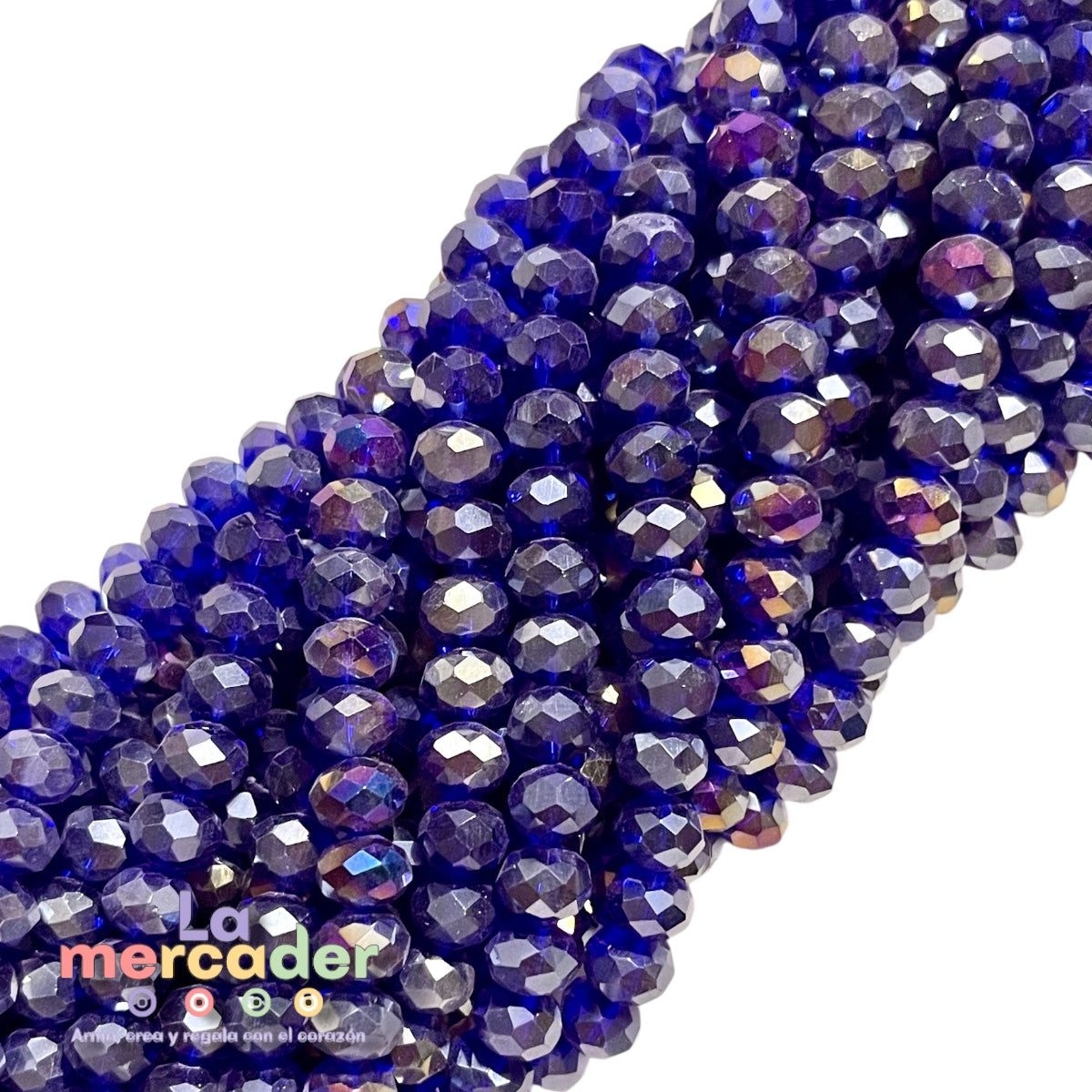 1 Tira Cristal Dona Checo 8mm – Brillo que Inspira ✨