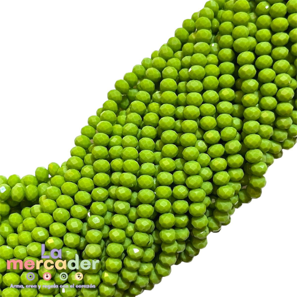 1 Tira Cristal Checo Facetado #6, Joyería, Tira 80 A 85 Pz