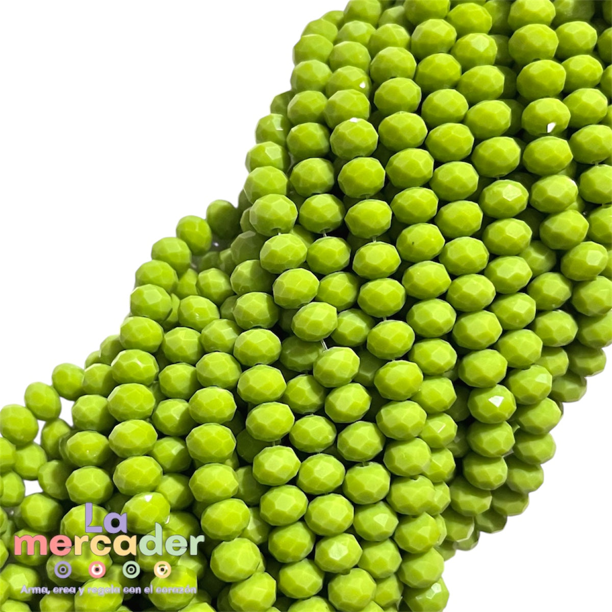 1 Tira Cristal Dona Checo 8mm – Brillo que Inspira ✨