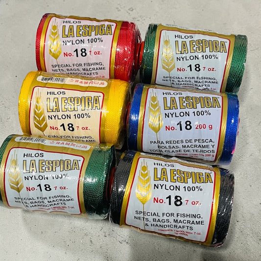 Hilo Espiga #18, para pulseras, para tejer, hilo de nylon multiusos