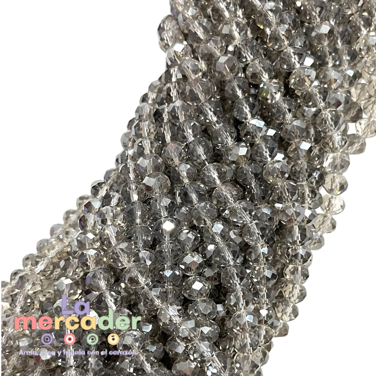 1 Tira Cristal Dona Checo 8mm – Brillo que Inspira ✨