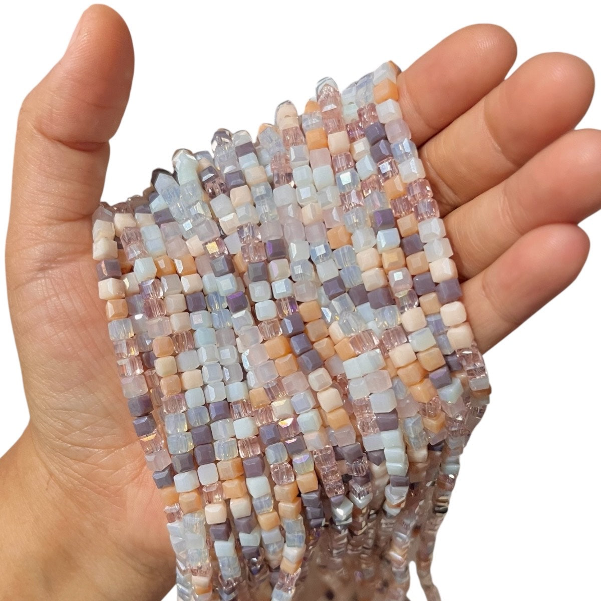 1 tira Cristal Mix para Joyeria
