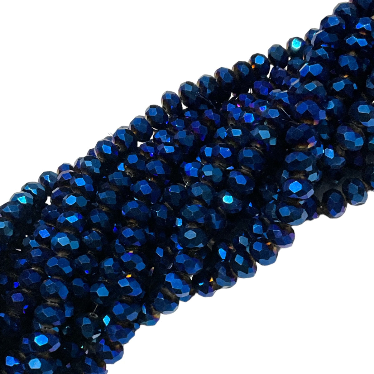 1 Tira Cristal Checo Facetado #6, Joyería, Tira 80 A 85 Pz
