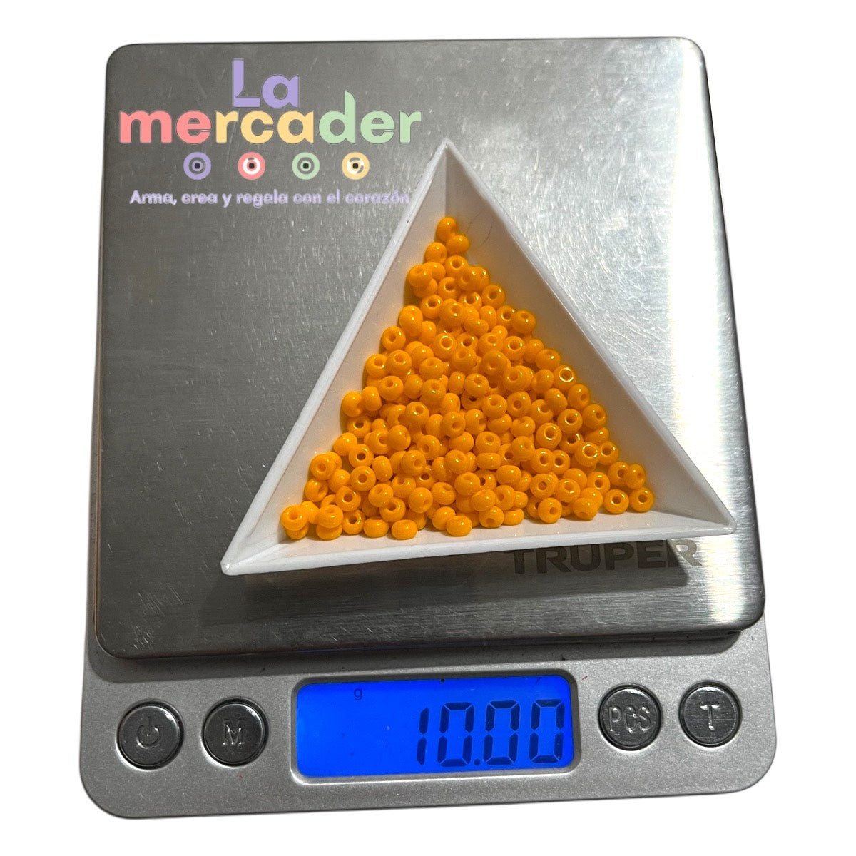 10 gramos de Chaquirón Calibrado 6/0 Marca Preciosa