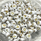 250 gr letras Blanco con Dorado