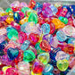 100 corazón tornasol de colores