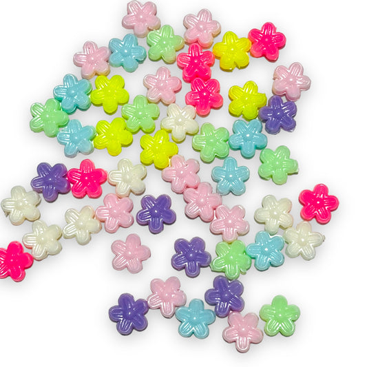 Florecitas colores pastel