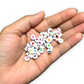 500 piezas corazones de colores