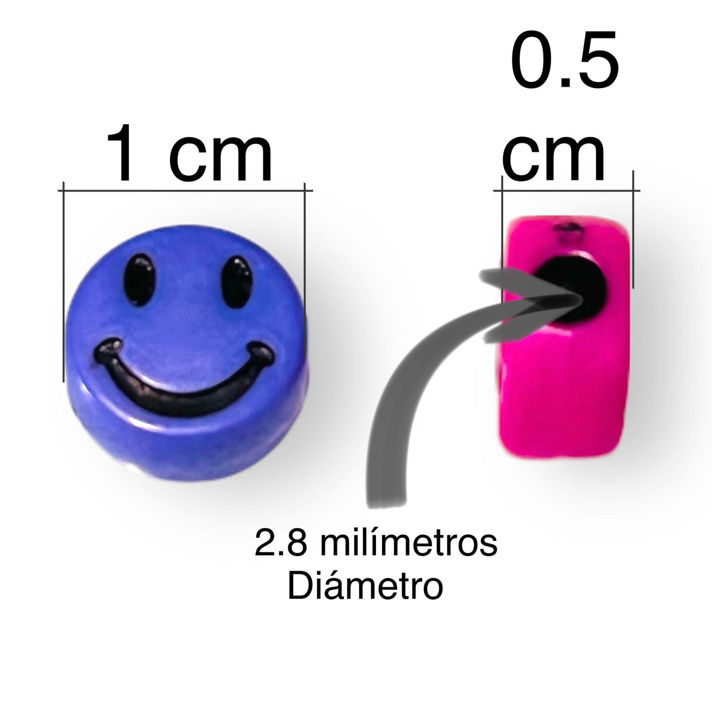 25 happy face de colores #10