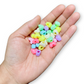 25 pz corazón chubby de colores