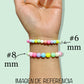 500 pz bolita glossy #6 para armado de pulseras y bisutería