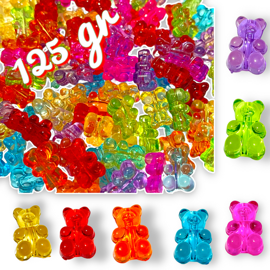 100 gr bolitas de colores #6, cuentas para pulseras