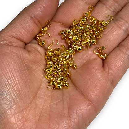 Cubre nudos metálico en color Dorado