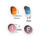 250 gr letras colores mix