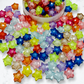 25 piezas de Estrellas encapsuladas para armado de pulseras bisutería, abalorios para pulseras