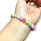 50 bolitas encapsuladas tipo burbuja para pulseras