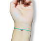 Corazón metálico para armando de pulseras y bisutería