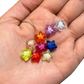 25 piezas de Estrellas encapsuladas para armado de pulseras bisutería, abalorios para pulseras