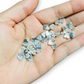 Corazón metálico para armando de pulseras y bisutería